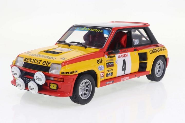 1:18 Renault 5 Turbo 1980 #4 gelb