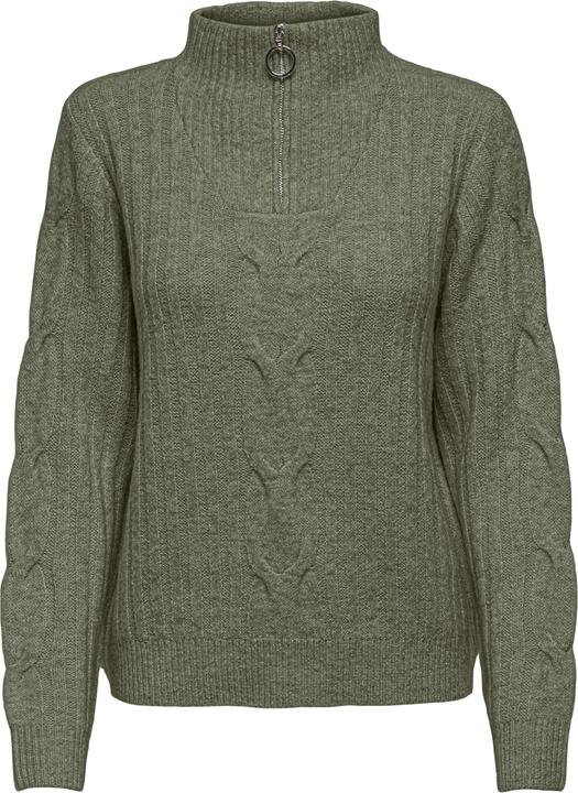 Produktbild JdY Reissverschluss-Zopfstrick- Strickpullover (XS)
