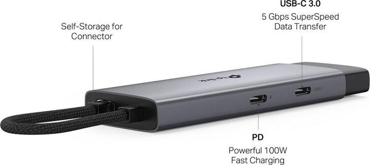 Produktbild TP-Link USB TYPE-C 5-PORT HUB (USB-C, 5 Ports)