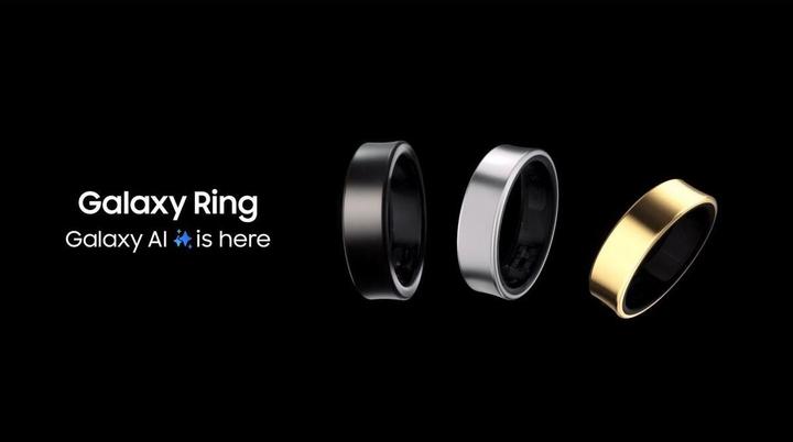 Actual product image Samsung Galaxy Ring (15, Titanium Gold)
