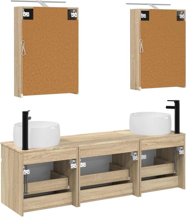 Produktbild vidaXL Badezimmerschrank-Set