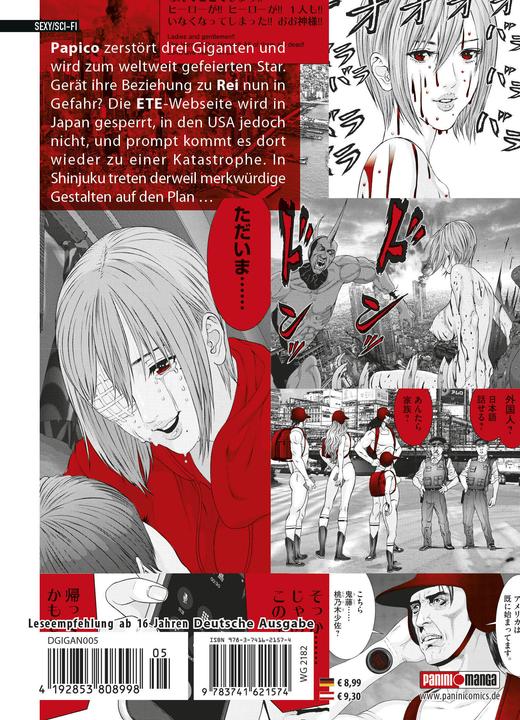 Produktbild Panini Gigant (Deutsch, Hiroya Oku, 2021)