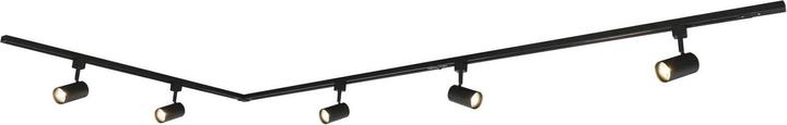 Actual product image Prios Jorell 1-circuit track system 5-lights black