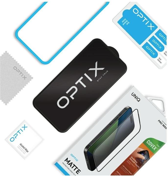 Produktbild Uniq Optix Matte tempered glass for iPhone 17 matte (Apple iPhone 17)