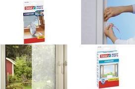 Actual product image tesa Insect screen COMFORT, Velcro replacement roll, without drilling