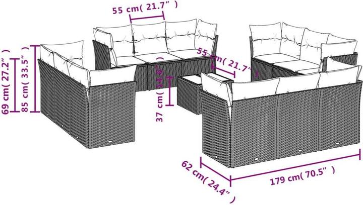 Produktbild vidaXL Kasen