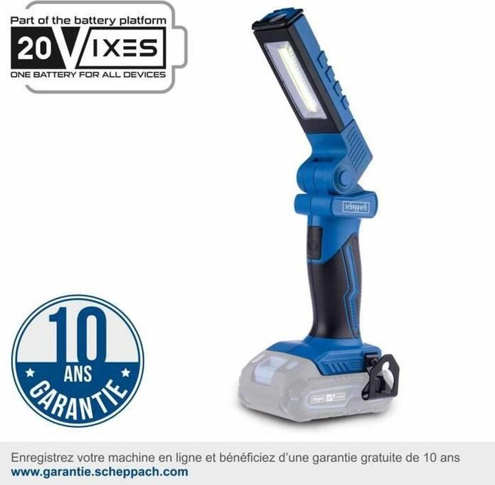 Produktbild Scheppach Akku-Arbeitsleuchte C-WL20-X (DIY) (300 lm)
