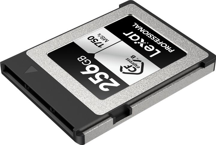 Actual product image Lexar Professional Silver Series (256 GB, CFexpress type B)