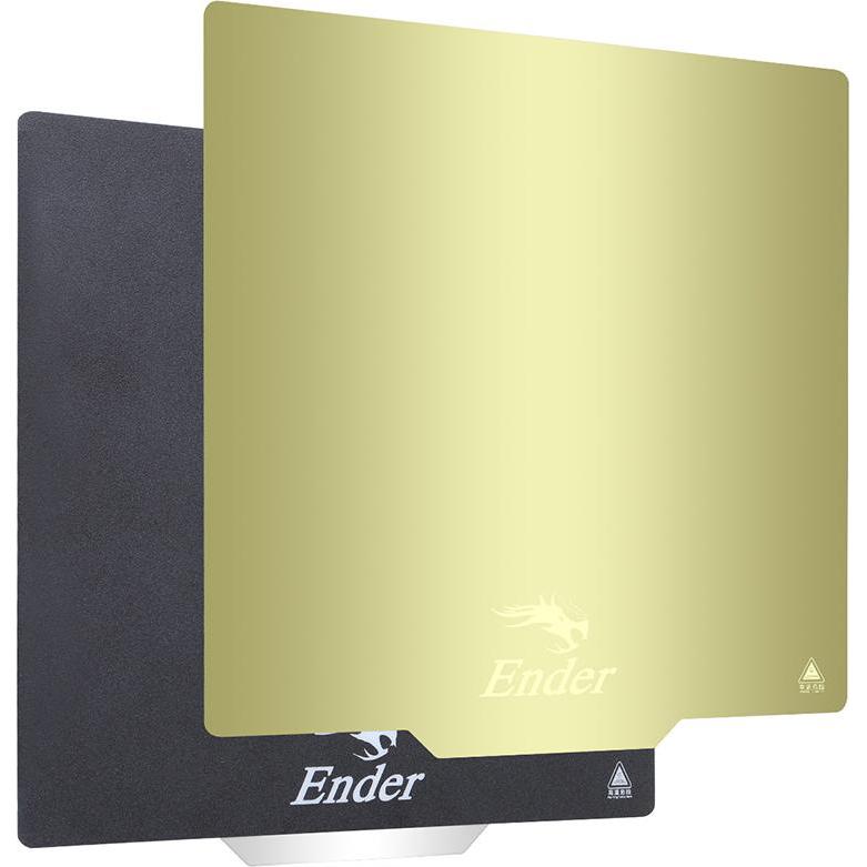 Creality 235x235 PEI Bordo magnetico bifacciale per costruzioni in acciaio a molla, Accessori per stampante 3D