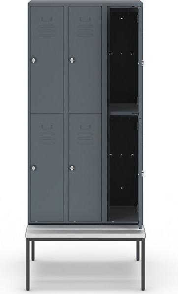 Actual product image Wolf Half height wardrobe with bench base (90 cm, 214 cm)