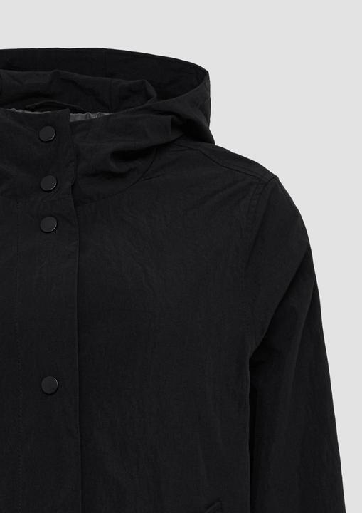 Image du produit S.Oliver Outdoor-Jacke Nylon-Jacke mit Kapuze und verstellbarem Saum (XXL)