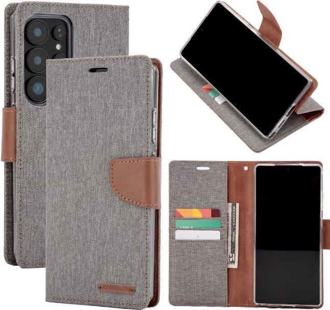 Actual product image Goospery Canvas Diary Series (Samsung Galaxy S25 Ultra)