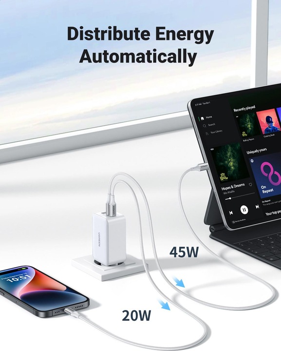 Actual product image Ugreen Nexode (65 W)