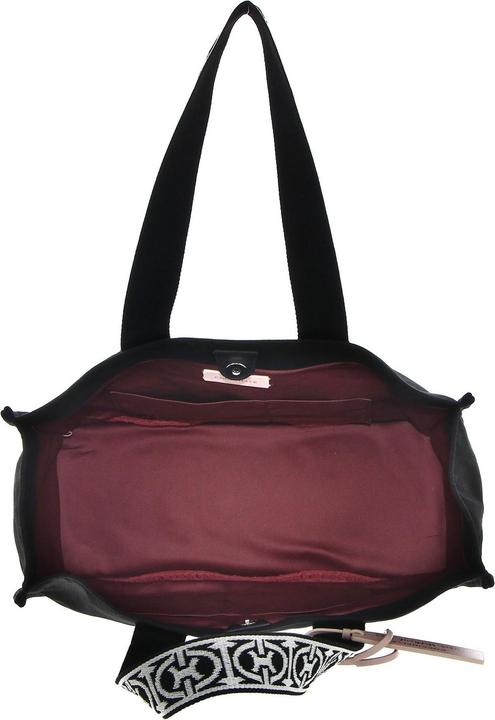 Actual product image Coccinelle Never Without Bag Ribbon Handbag Canvas Fabric