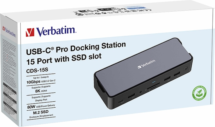 Immagine prodotto Verbatim CDS-15S (USB-C, 15 Porti)