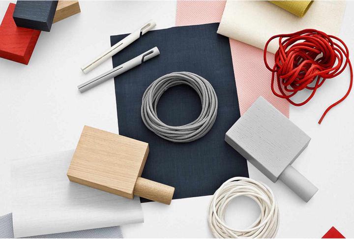 Kvadrat Ready Made Curtain 20pcs Set Clips