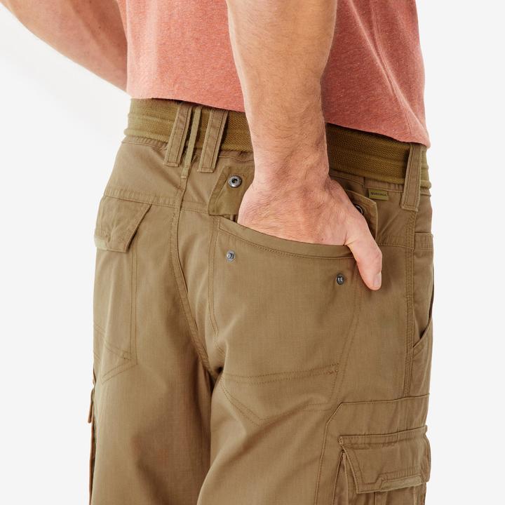 Produktbild Forclaz Zip-Off-Hose Cargohose Herren Trekking Backpacking - Travel 500 braun (XL)