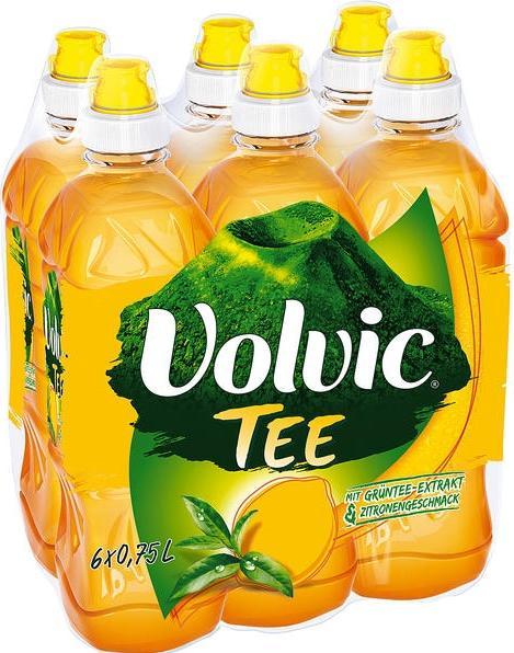 Produktbild Volvic Schw.Tee Zitrone 6x75cl PET (6 x 75 cl)