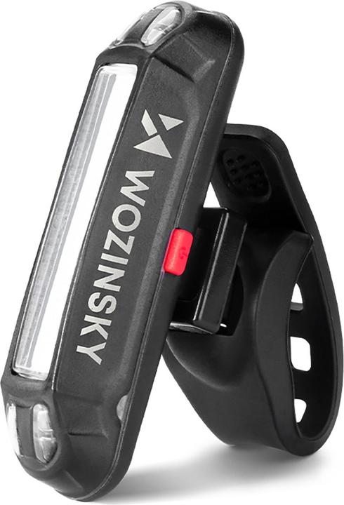 Productafbeelding Wozinsky WSBLB2 USB-C Fahrradlicht-Set vorne (400 lm) und hinten, Schwarz (400 lm, 100 lm)