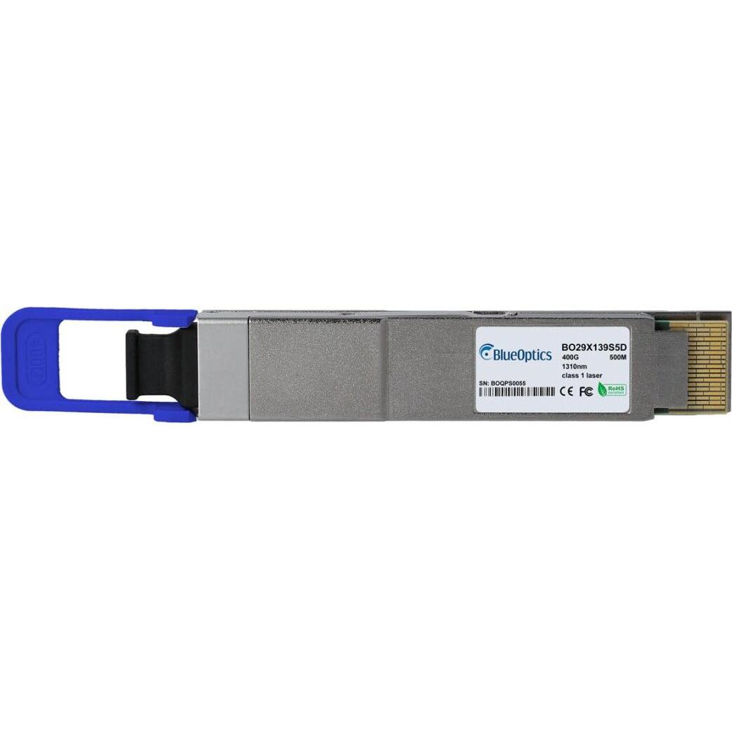 BlueOptics Dell QSFP-DD-400G-DR4 kompatibler QSFP-DD BO29X139S5D, Transceiver, Silber