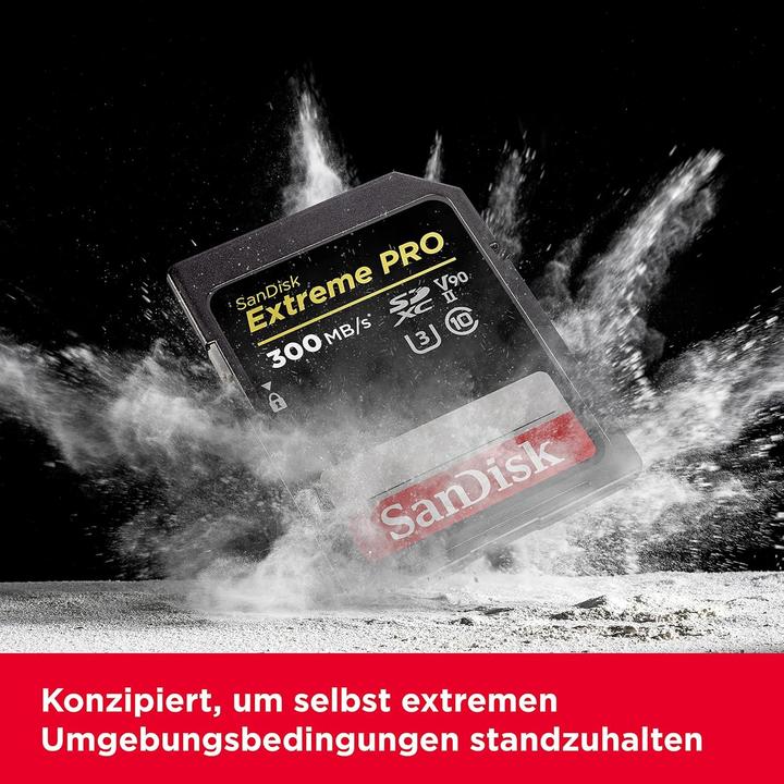 Actual product image SANDISK Extreme Pro (512 GB, SDXC, U3, UHS-II)