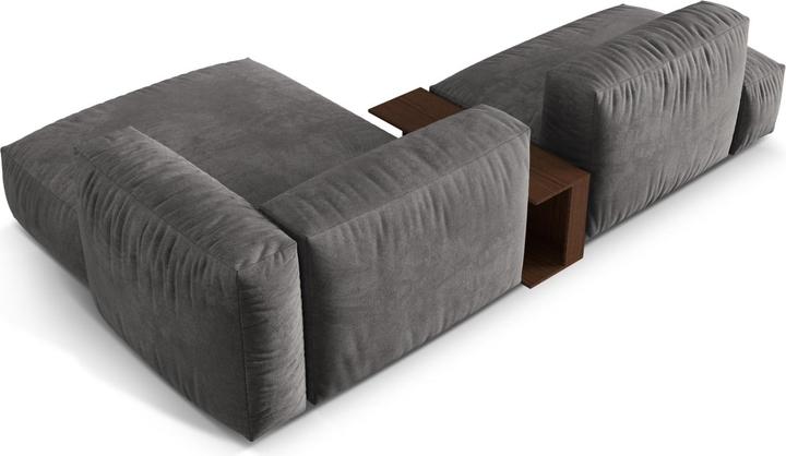 Image du produit Micadoni Canapé D'Angle Droit Modulaire, "Martina", 2 Places, 292x176x75 Fabriqué en Europe (Canapé modulaire, Canapé d'angle)