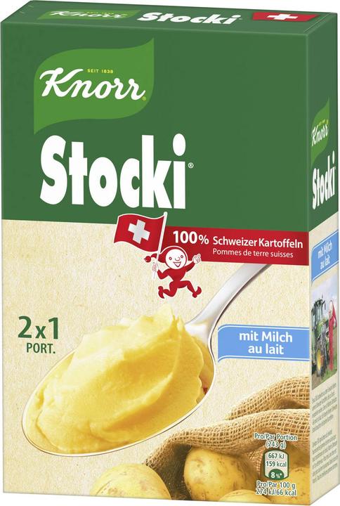 Knorr Stocki Kartoffelstock mit Milch und Schweizer Kartoffeln (86 g)