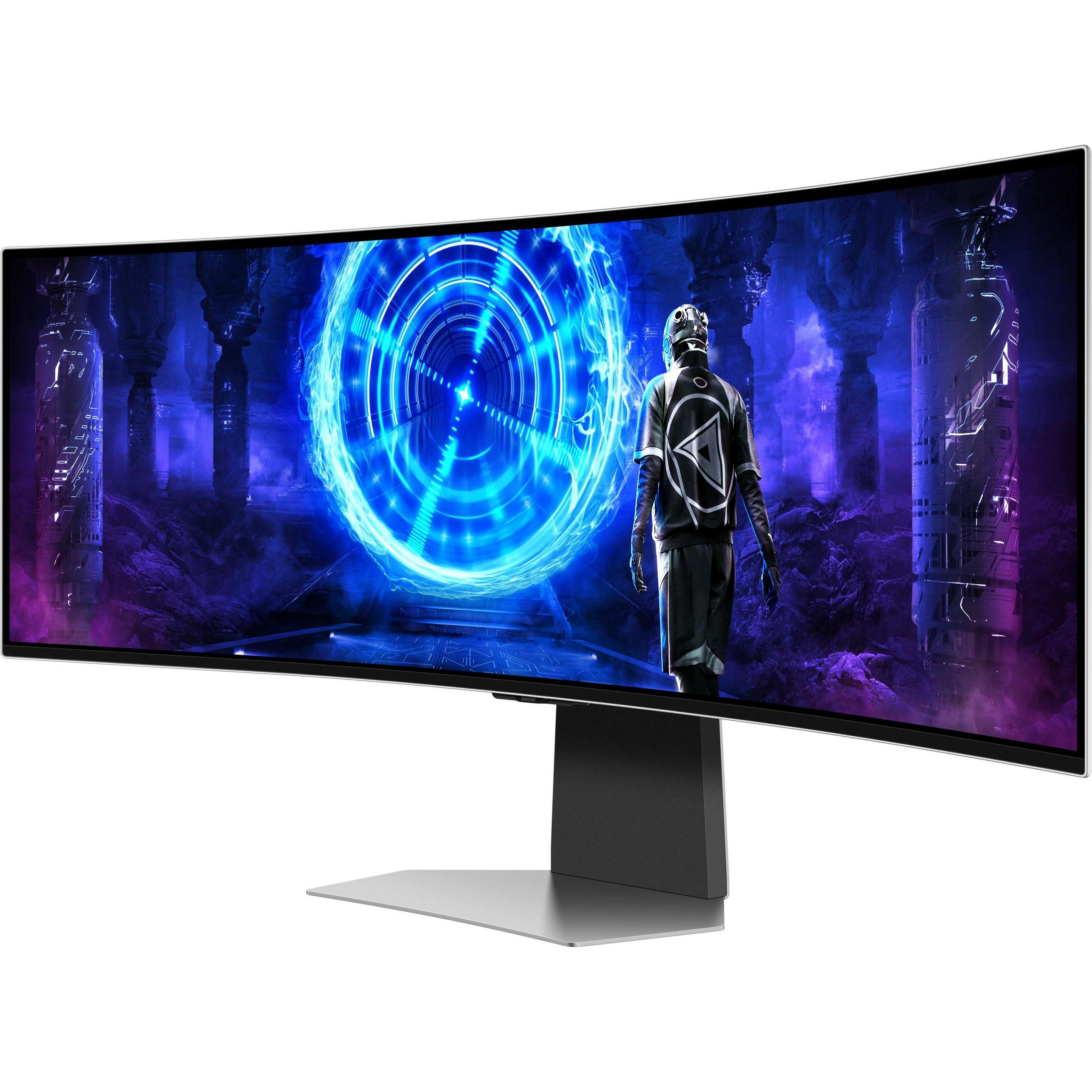 Thumbnail - Samsung Odyssey OLED G9 G95SD (5120 x 1440 Pixel, 49"), Monitor, Silber