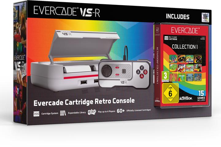 Produktbild Blaze Evercade VS-R Solo & Activision Coll. 1 Cartr. Bundle (GSA)