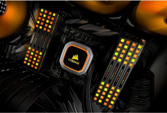 Actual product image Corsair Dominator Platinum RGB (2 x 8GB, 3200 MHz, DDR4-RAM, DIMM)