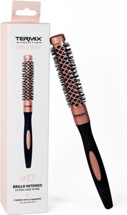Actual product image Termix Round Brush Evolution Gold Rose (17 mm)
