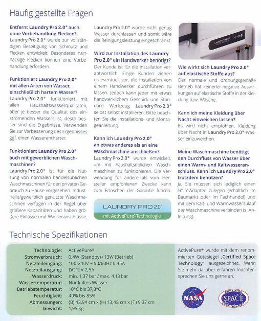 Produktbild ActivePure ENITEK-ActivePure® Laundry Pro 2.0