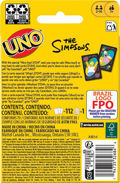 Produktbild Mattel JHB16 (2 - 10 Spieler)