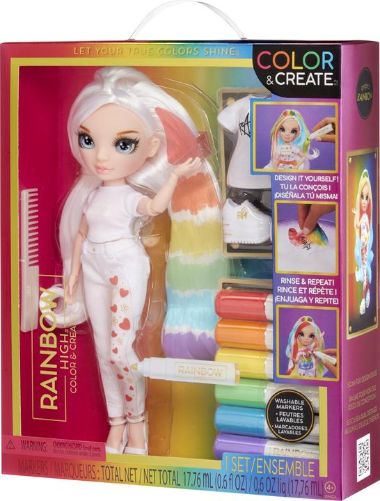 Produktbild MGA Rainbow High Color & Create Asst