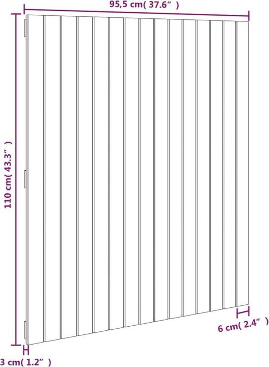 Immagine prodotto vidaXL Chloé (185 x 3 x 110 cm)