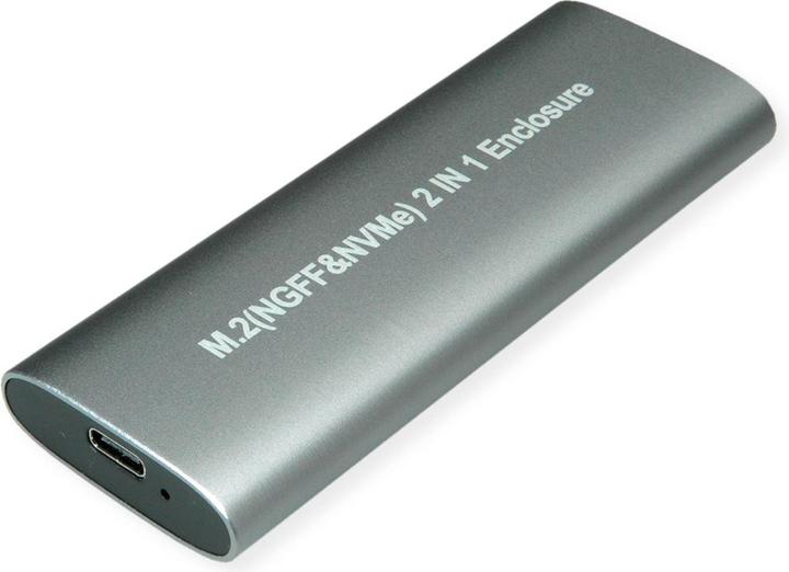 Produktbild Value Externes SSD-Gehäuse, M.2, NVMe zu USB 3.2 Gen 2 Typ C (M.2 2260, M.2 2242, M.2 2280)
