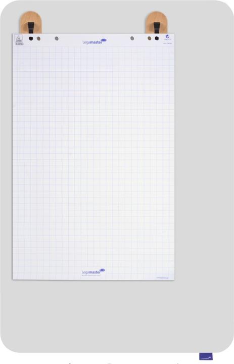 Image du produit Legamaster Porte-papier Wooden Whiteboard, 2 pièces, marron clair
