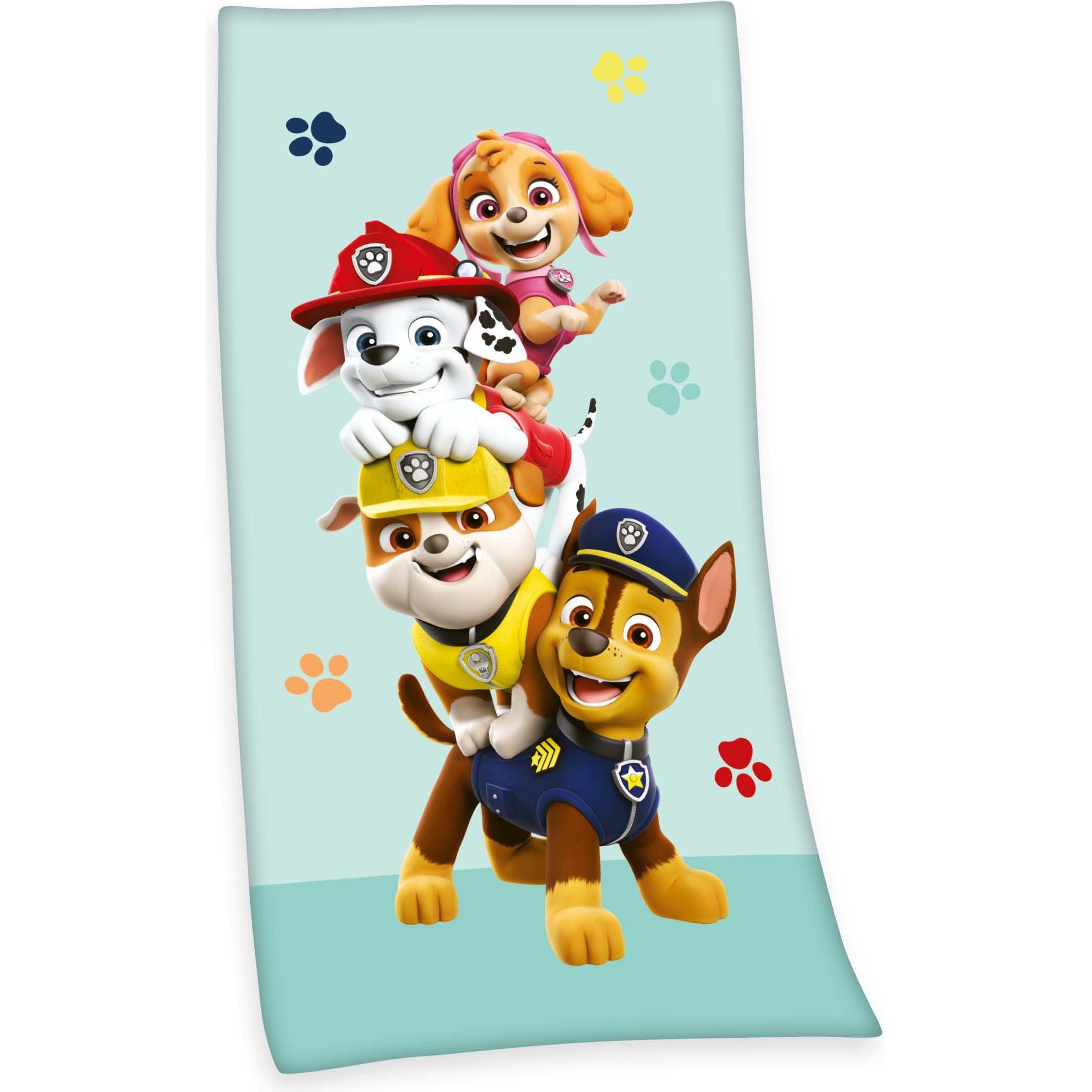 Herding, Strandtuch, Paw Patrol Velourstuch (75 x 150 cm)