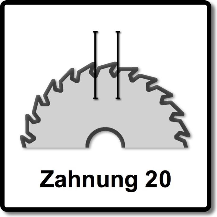 Produktbild Bosch Professional Zubehör Kreissägeblatt Top Precision Best for Wood, 165 x 20 x 1,8 mm, 20