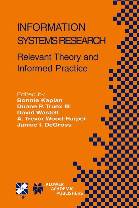 Produktbild Information Systems Research (Englisch, 2010)