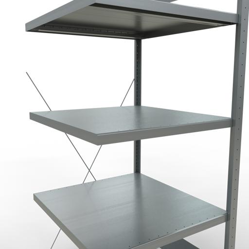 Actual product image Schulte Lagertechnik MULTIplus250 boltless bay system with cross brace