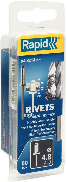 Actual product image Rapid Universal blind rivet Ø 4.8 x 14 mm
