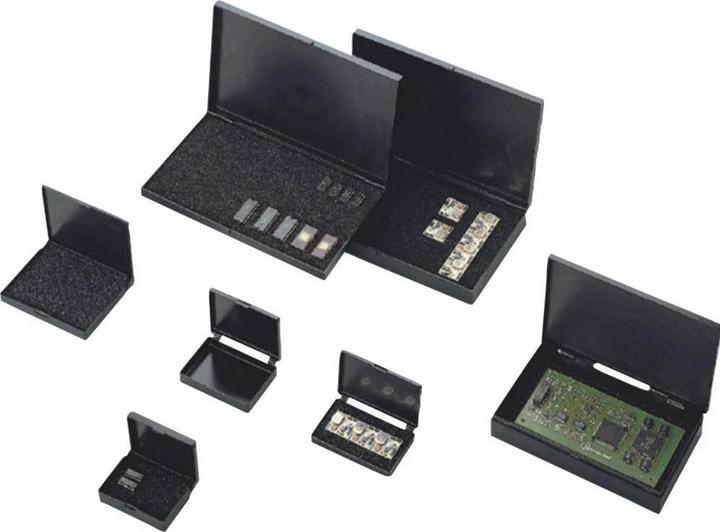 Productafbeelding BJZ ESD-doos (L x B x H) 228 x 125 x 30 mm geleidend C-186 257 (12.50 cm, 0.86 l)