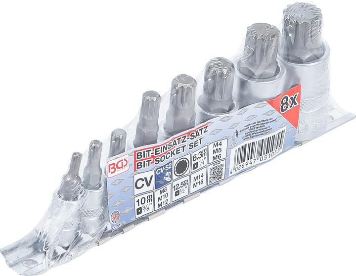 Actual product image BGS Bit insert set (Inner square)