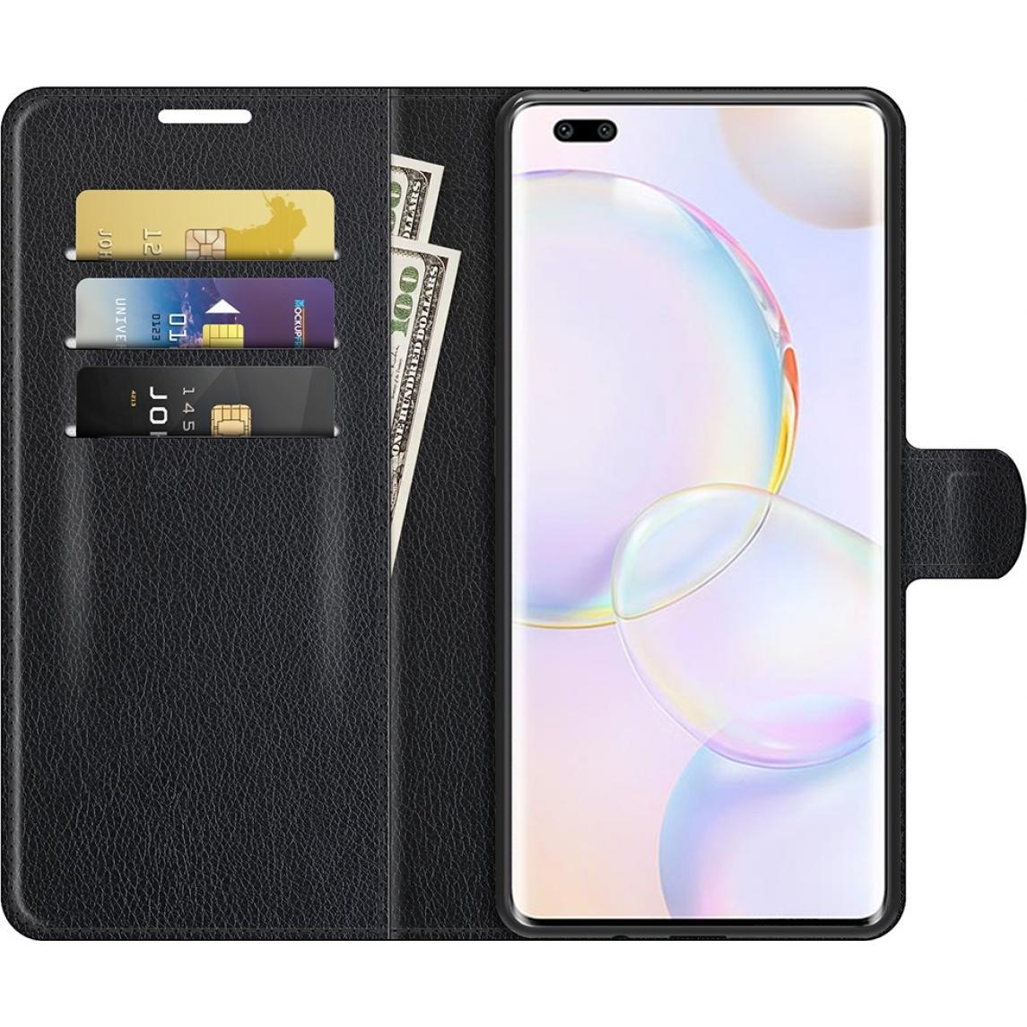 Thumbnail - Screenguard Honor 50 Pro Leather Guard Lederhülle (Honor 50 Pro), Smartphone Hülle, Schwarz