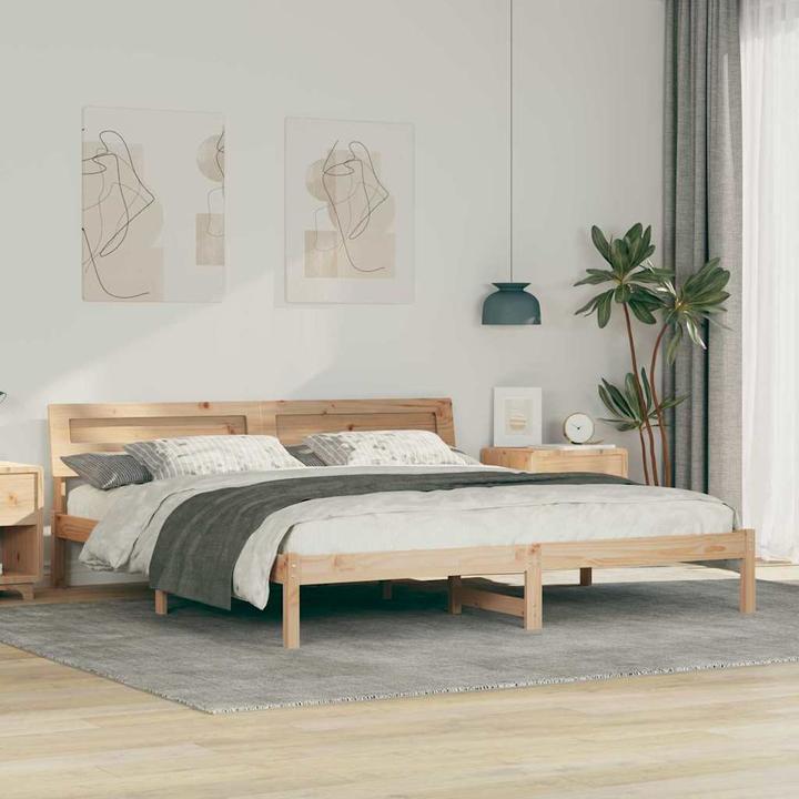 Actual product image vidaXL Platform bed