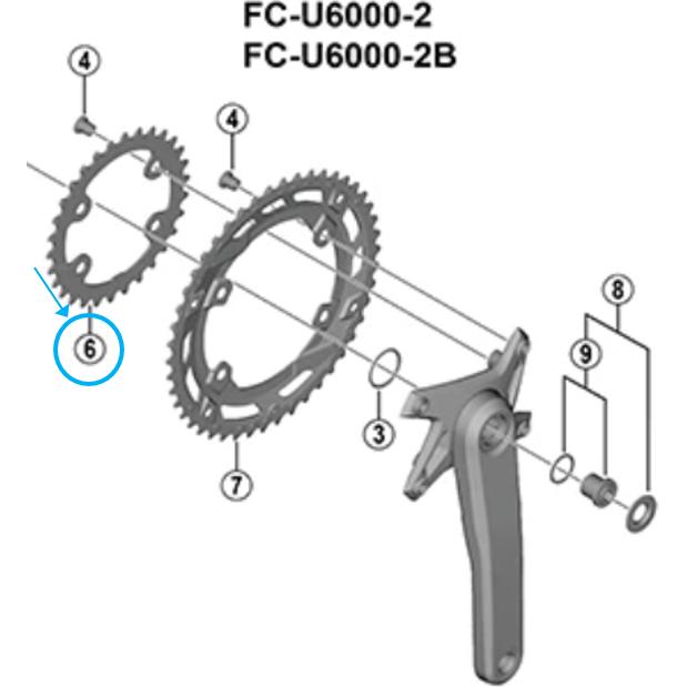 Thumbnail - Shimano, Kettenblatt, (30)