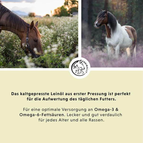 Produktbild Annimally Leinöl (1 x, 500 g)