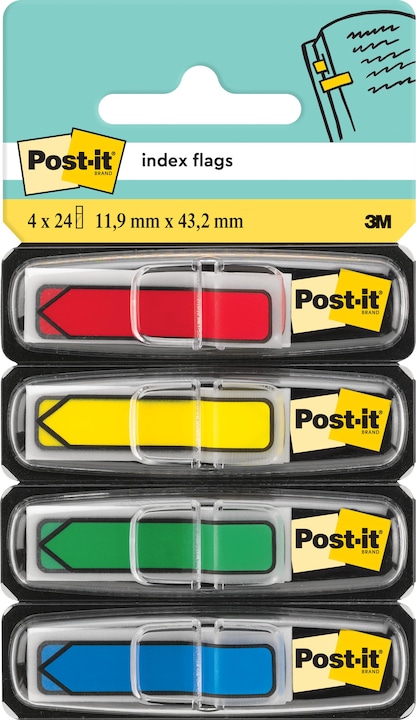 Post-it Index arrows (0.5 x 7 x 12 cm)