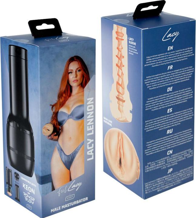 Produktbild Kiiroo FeelStar Stroker – Lacy Lennon – Nackt